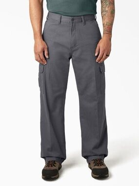 48x32 Dickies gray baggy cargo pants